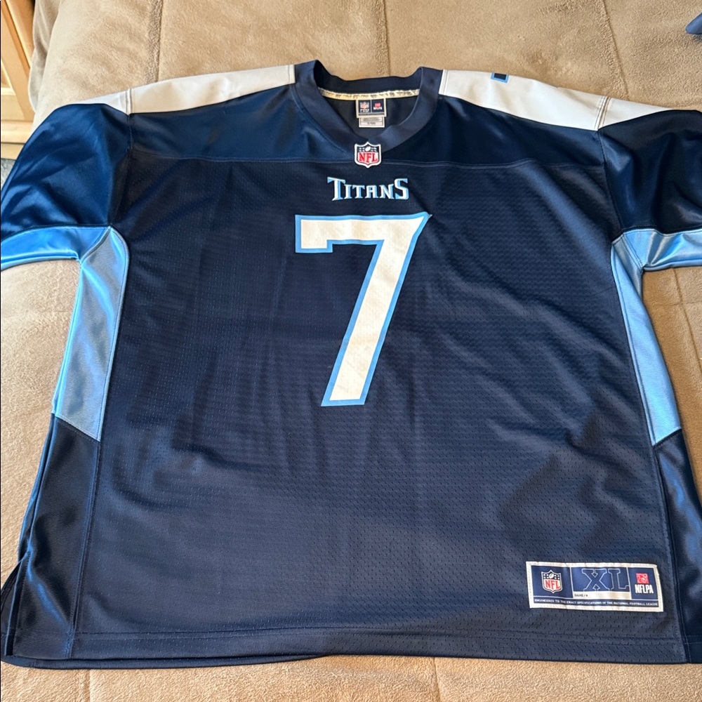 NFL Titans Navy Blue Jersey